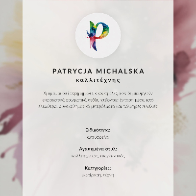 Poster para cozinha Uma figura em cores vivas com uma espada.
