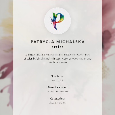 Poster para cozinha Uma figura em cores vivas com uma espada.