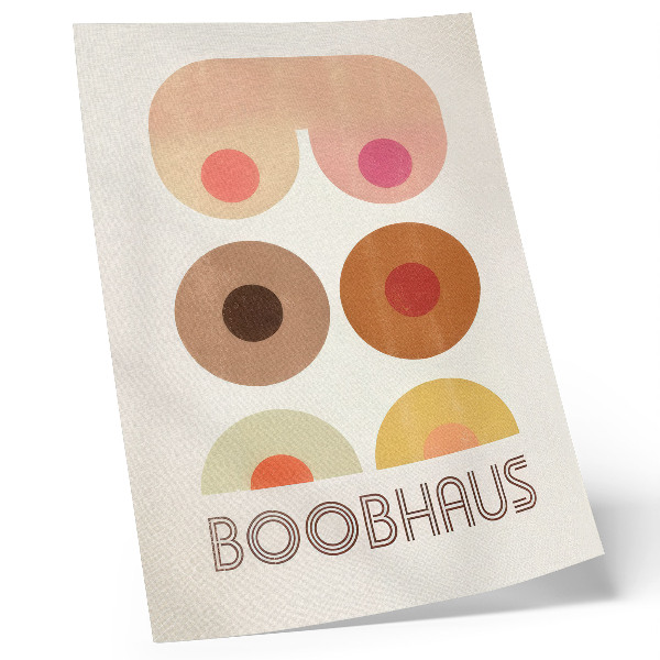 Poster para cozinha Gráficos em estilo Bauhaus da Boobhaus