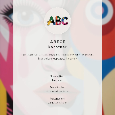 Poster para cozinha Geometria de cogumelos texto modernidade