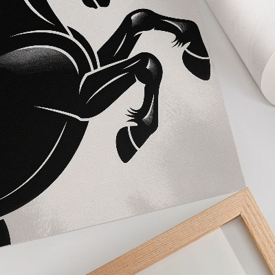 Poster decorativo Contraste em preto e branco com dinamismo moderno