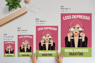 Impressão em tela estilo dinâmico de cores contrastantes da pop art