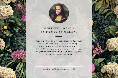Poster para cozinha Casas coloridas e flores, atmosfera idílica