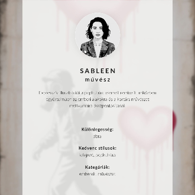 Poster decorativo Mulher com vinho e gato em estilo de ilustração