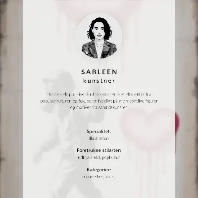 Poster decorativo ilustração de mulher com vinho e gato