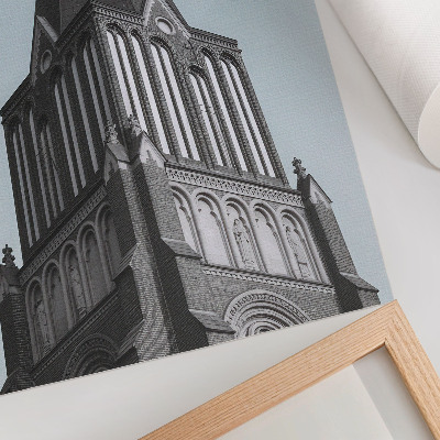 Arte de parede Torre comercial em estilo gótico imponente