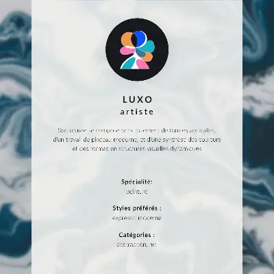 Poster para cozinha com pinceladas abstratas vibrantes em tons de laranja
