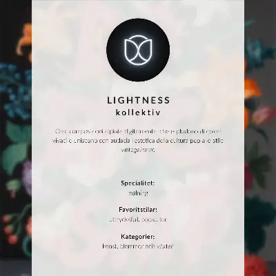 Poster decorativo com inscrição brilhante sobre fundo de flores coloridas