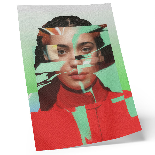 Arte de parede Visão fragmentada da modernidade da arte pop