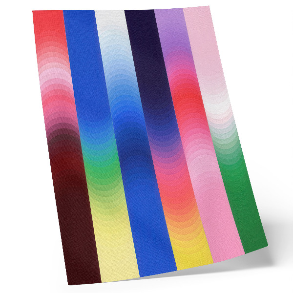 Poster decorativo Listras coloridas em tons variados em um estilo moderno.