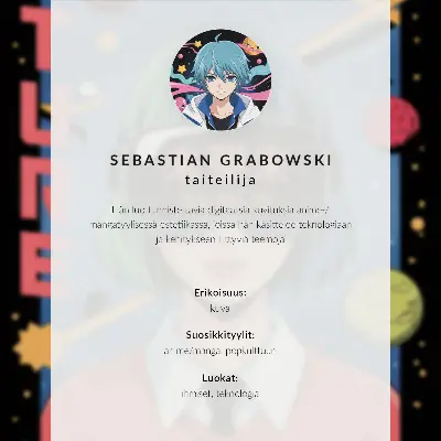 Poster para cozinha com tema de mulher em realidade virtual no espaço moderno
