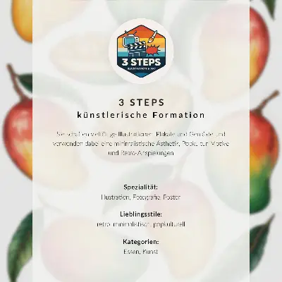 Poster decorativo bebida de laranja no terraço com estilo retrô