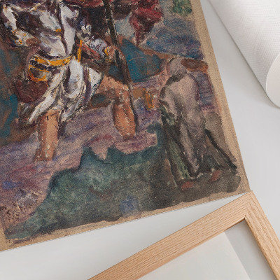 Arte de parede Estudo inspirado em Dürer: São Cristóvão II, de Albrecht Dürer