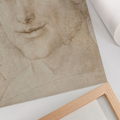 Poster para cozinha Cabeça de um Jovem (1503) de Albrecht Dürer