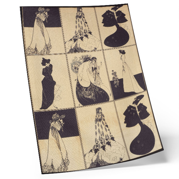 Impressão em tela Painel de Aubrey Vincent Beardsley