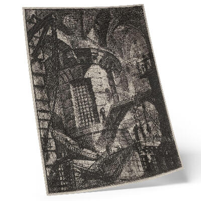 Poster decorativo A Torre Redonda (década de 1780) – Giovanni Battista Piranesi