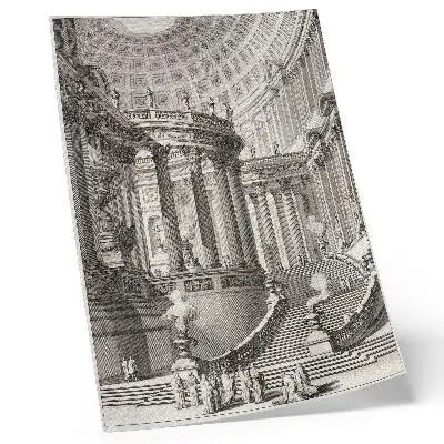 Impressão em tela Templo Antigo de Giovanni Battista Piranesi
