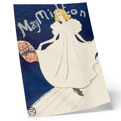 Poster decorativo Maio Milton (1895) – impressão de alta resolução por Henri de Toulouse-Lautrec