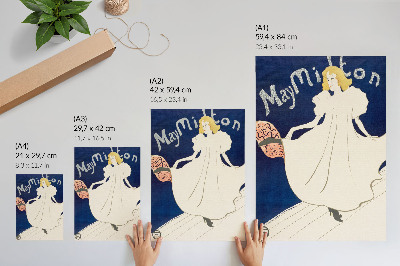 Poster decorativo Maio Milton (1895) – impressão de alta resolução por Henri de Toulouse-Lautrec