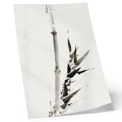 Impressão em tela arte de Katsushika Hokusai com bambu em estilo japonês Ukiyo-e vintage