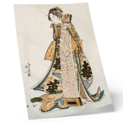 Poster decorativo de Hokusai japonês estilo vintage ukiyo-e 1760-1849