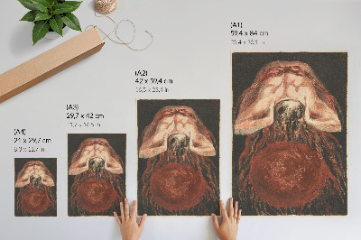 Poster decorativo O Primeiro Livro de Urizen, tablete 16 (Bentley 17)