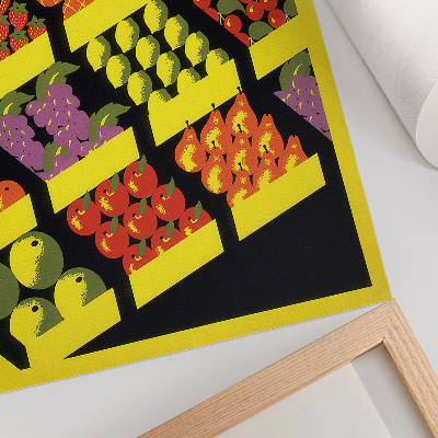 Poster decorativo A Frutaria (1936) – por Federal Art Project