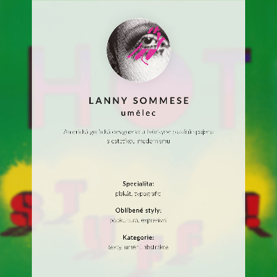 Poster decorativo Coisas quentes! (1985) – Pôster de Lanny Sommese