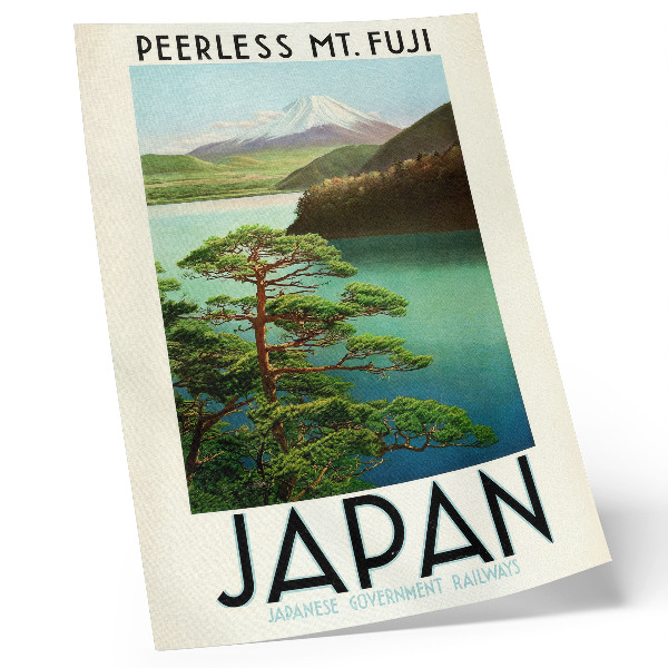 Impressão em tela Uma viagem ao Japão na década de 1930