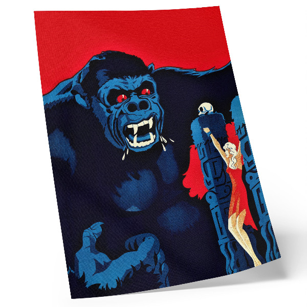 Poster para cozinha Cartaz dinamarquês do filme King Kong (1933)