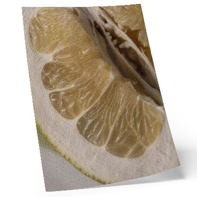 Poster decorativo Uma fatia de citrino com gomos suculentos