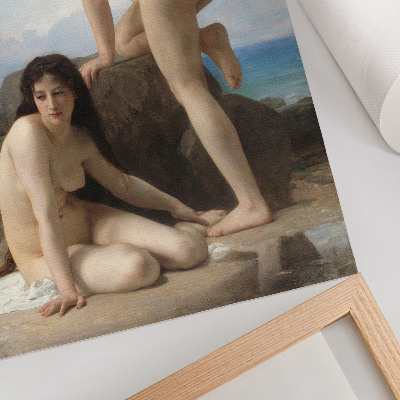 Arte de parede Mulheres no Banho, de William Adolphe Bouguereau
