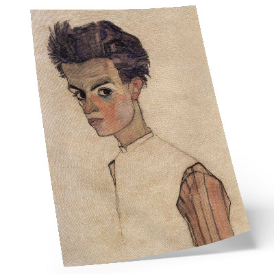 Poster para cozinha Autorretrato de Egon Schiele (1910)