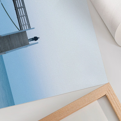 Poster para a sala Minimalismo, paz, pessoa, escadas, arquitetura