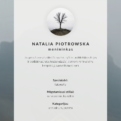 Poster para a sala Uma casa de inverno minimalista com a neve ao fundo.
