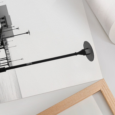 Poster Ponte minimalista, arquitetura retilínea