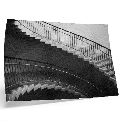 Poster para a sala Elegância em preto e branco, formas modernas