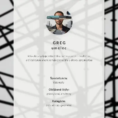 Poster para sala estampa de formas modernas em preto e branco
