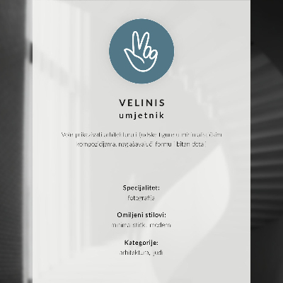 Poster Silhueta minimalista, sombras marcantes, espaço moderno