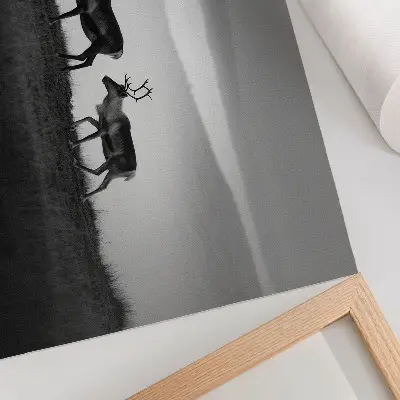 Poster Renas em uma colina composição minimalista para sala