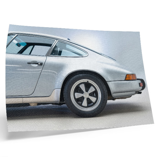Poster Carro esportivo clássico com estilo elegante e sofisticado.