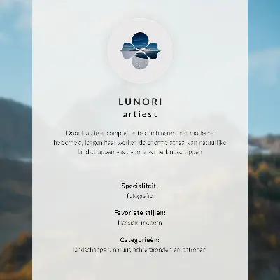 Poster em tela árvores verdes na neblina com atmosfera tranquila e cores suaves