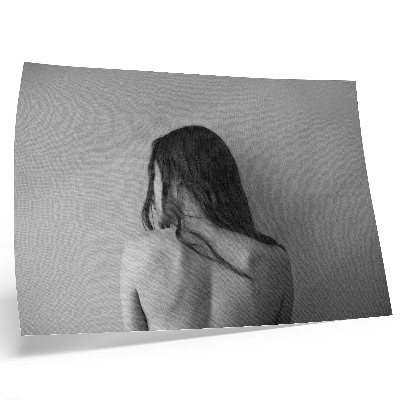 Poster em tela O charme minimalista das figuras em monocromático