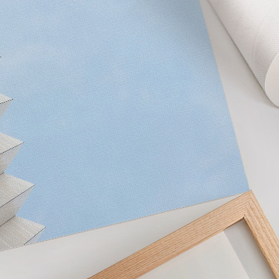 Poster para a sala Linhas minimalistas da arquitetura moderna