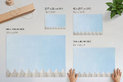 Poster para a sala Linhas minimalistas da arquitetura moderna