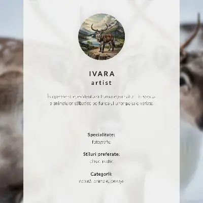 Poster mural de um elefante com a savana verde ao fundo