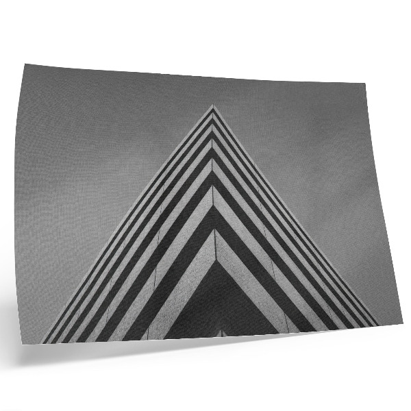 Poster em tela Simetria, linhas, monocromatismo, composição dinâmica