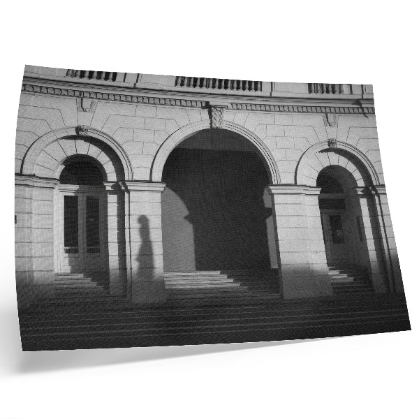 Poster mural Arquitetura elegante, arcos clássicos, sombras