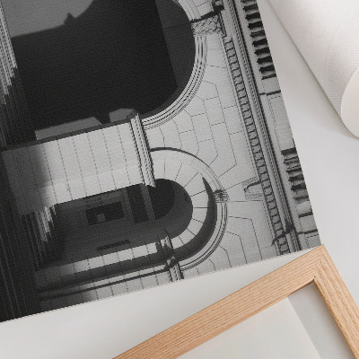 Poster mural Arquitetura elegante, arcos clássicos, sombras
