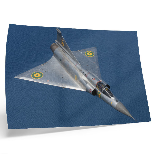 Poster para a sala Um jato militar dinâmico no ar